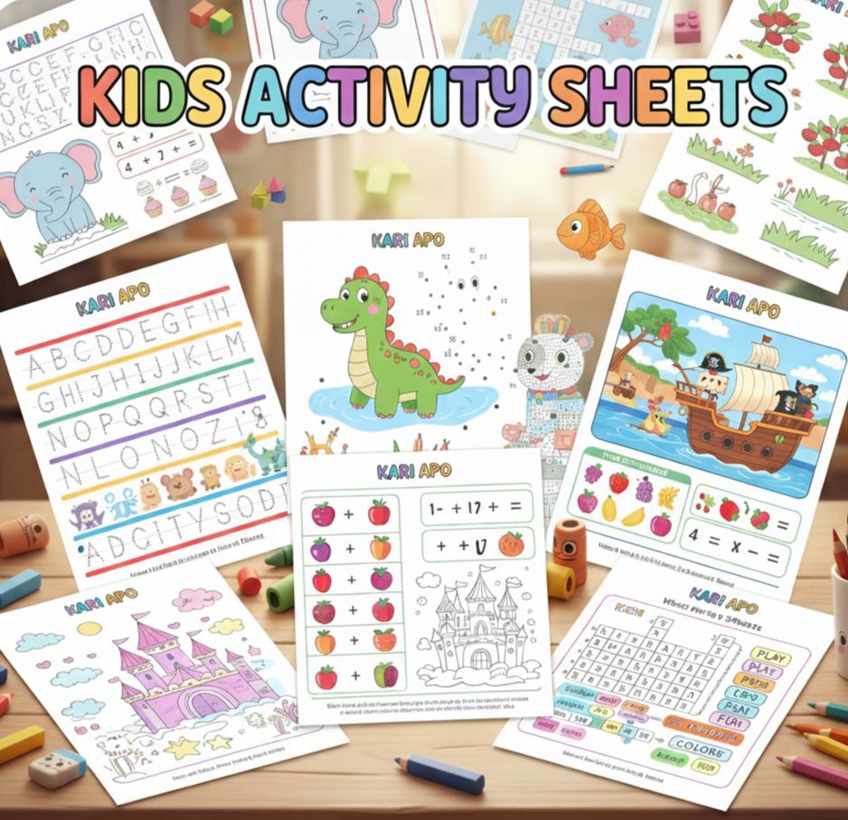 10000+ Printable Kids Learning Worksheets