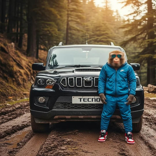 600+ AI Monkey Vlogging Reels