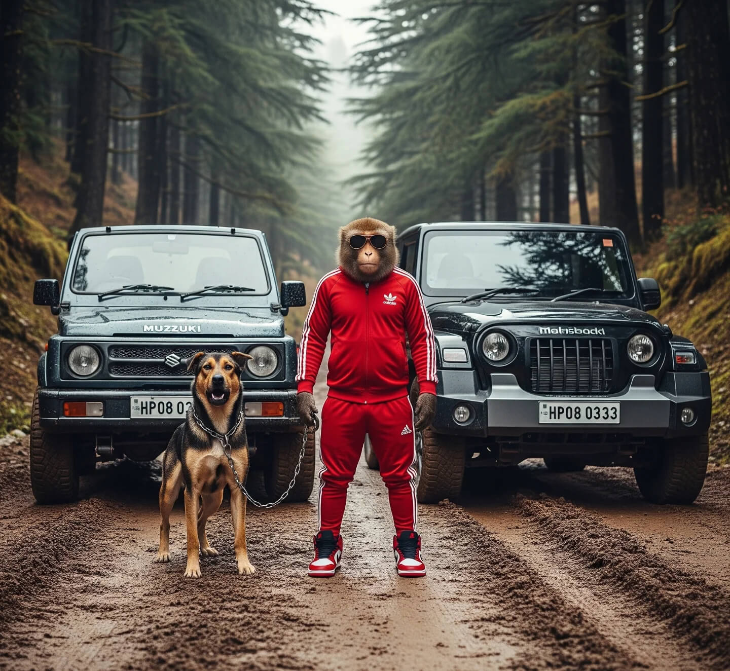 600+ AI Monkey Vlogging Reels