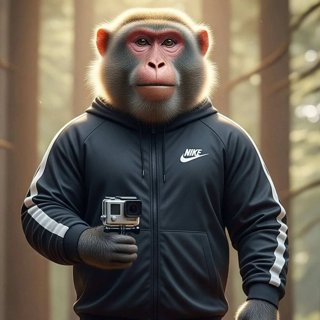 600+ AI Monkey Vlogging Reels