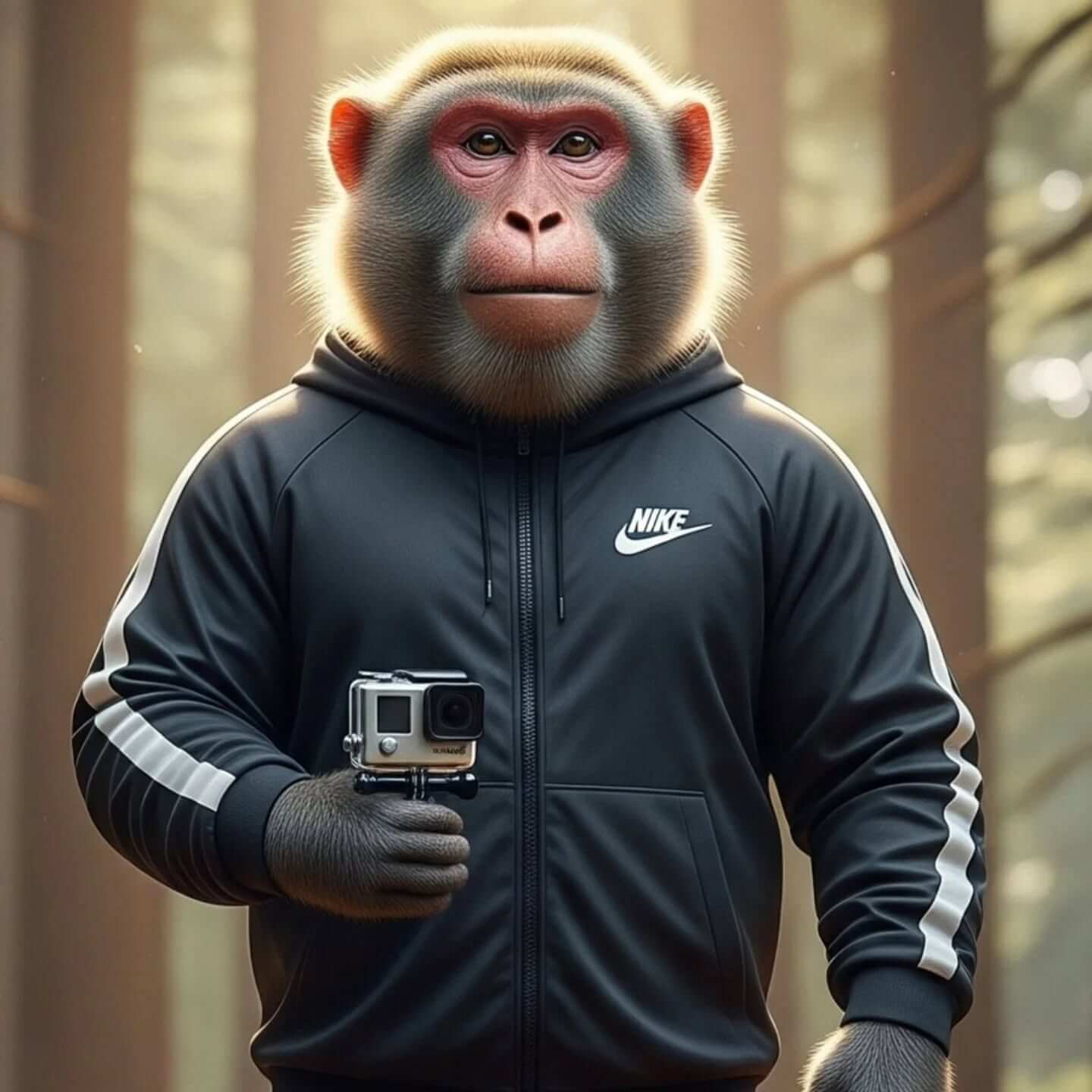 600+ AI Monkey Vlogging Reels