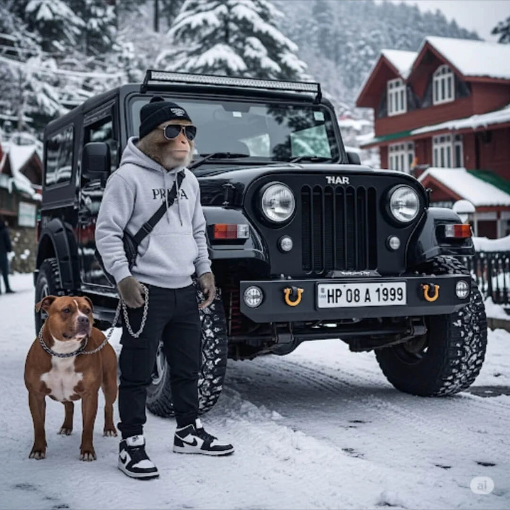 600+ AI Monkey Vlogging Reels